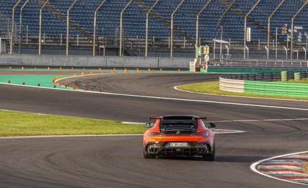 2021 Mercedes-AMG GT Black Series (Color: Magma Beam) Rear Wallpapers 450x275 (27)