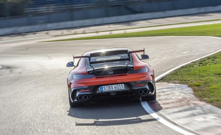 2021 Mercedes-AMG GT Black Series (Color: Magma Beam) Rear Wallpapers 450x275 (19)