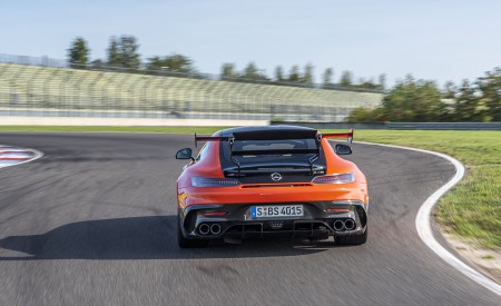 2021 Mercedes-AMG GT Black Series (Color: Magma Beam) Rear Wallpapers 450x275 (9)