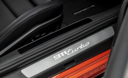 2021 Porsche 911 Turbo (Color: Lava Orange) Door Sill Wallpapers 450x275 (114)