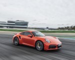 2021 Porsche 911 Turbo (Color: Lava Orange) Front Three-Quarter Wallpapers 150x120