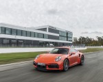 2021 Porsche 911 Turbo (Color: Lava Orange) Front Three-Quarter Wallpapers 150x120