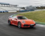 2021 Porsche 911 Turbo (Color: Lava Orange) Front Three-Quarter Wallpapers 150x120
