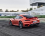 2021 Porsche 911 Turbo (Color: Lava Orange) Rear Three-Quarter Wallpapers  150x120