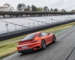 2021 Porsche 911 Turbo (Color: Lava Orange) Rear Three-Quarter Wallpapers 150x120