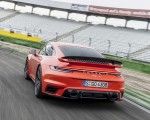 2021 Porsche 911 Turbo (Color: Lava Orange) Rear Wallpapers  150x120