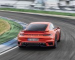 2021 Porsche 911 Turbo (Color: Lava Orange) Rear Wallpapers 150x120
