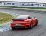 2021 Porsche 911 Turbo (Color: Lava Orange) Rear Wallpapers  150x120