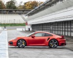2021 Porsche 911 Turbo (Color: Lava Orange) Side Wallpapers  150x120
