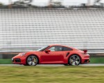 2021 Porsche 911 Turbo (Color: Lava Orange) Side Wallpapers 150x120