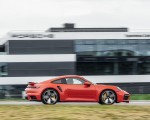 2021 Porsche 911 Turbo (Color: Lava Orange) Side Wallpapers  150x120