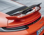 2021 Porsche 911 Turbo (Color: Lava Orange) Spoiler Wallpapers  150x120