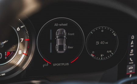 2021 Porsche 911 Turbo (Color: Racing Yellow; US-Spec) Digital Instrument Cluster Wallpapers 450x275 (206)