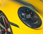 2021 Porsche 911 Turbo (Color: Racing Yellow; US-Spec) Headlight Wallpapers 150x120
