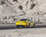 2021 Porsche 911 Turbo (Color: Racing Yellow; US-Spec) Rear Three-Quarter Wallpapers 150x120