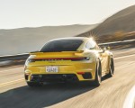 2021 Porsche 911 Turbo (Color: Racing Yellow; US-Spec) Rear Wallpapers 150x120