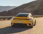 2021 Porsche 911 Turbo (Color: Racing Yellow; US-Spec) Rear Wallpapers 150x120
