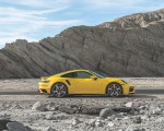 2021 Porsche 911 Turbo (Color: Racing Yellow; US-Spec) Side Wallpapers 150x120