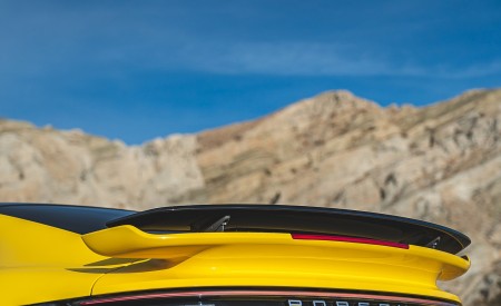 2021 Porsche 911 Turbo (Color: Racing Yellow; US-Spec) Spoiler Wallpapers 450x275 (176)