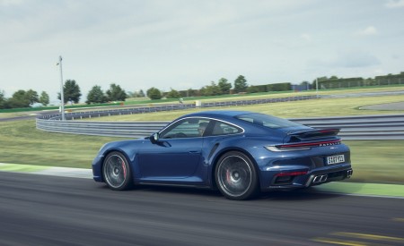 2021 Porsche 911 Turbo Rear Three-Quarter Wallpapers 450x275 (217)