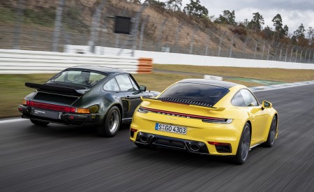 2021 Porsche 911 Turbo Rear Three-Quarter Wallpapers 450x275 (54)