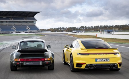 2021 Porsche 911 Turbo Rear Wallpapers 450x275 (55)