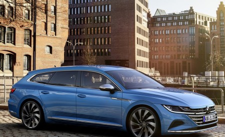 2021 Volkswagen Arteon Shooting Brake Elegance Front Three-Quarter Wallpapers 450x275 (6)