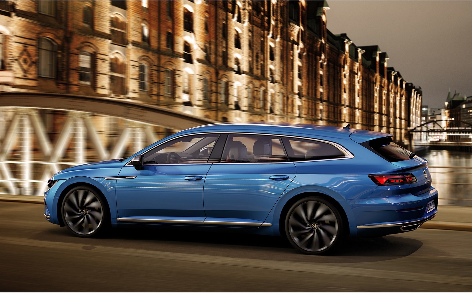 2021 Volkswagen Arteon Shooting Brake Elegance Side Wallpapers (10)