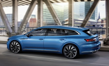 2021 Volkswagen Arteon Shooting Brake Elegance Side Wallpapers 450x275 (2)