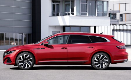 2021 Volkswagen Arteon Shooting Brake eHYBRID R-Line Side Wallpapers 450x275 (3)
