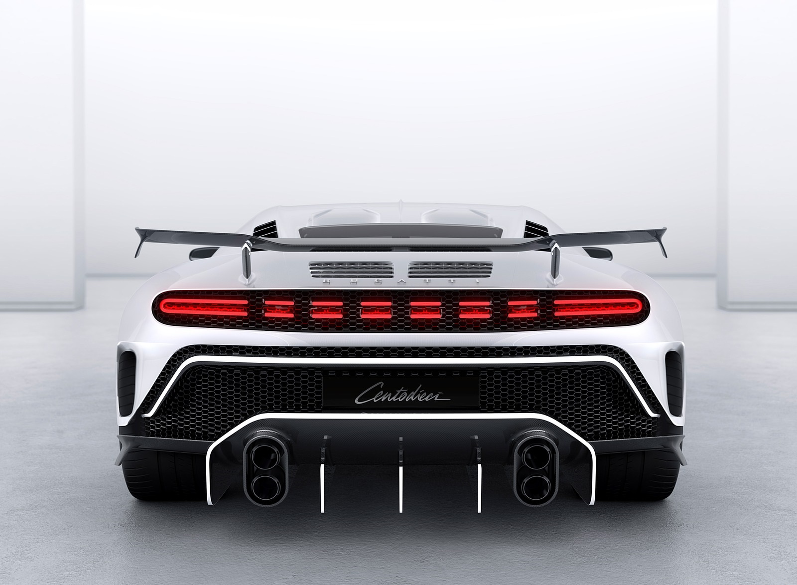 2020 Bugatti Centodieci Rear Wallpapers  (15)