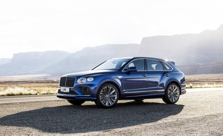 2021 Bentley Bentayga Speed Front Three-Quarter Wallpapers 450x275 (7)