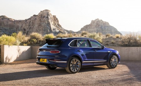 2021 Bentley Bentayga Speed Rear Three-Quarter Wallpapers 450x275 (9)