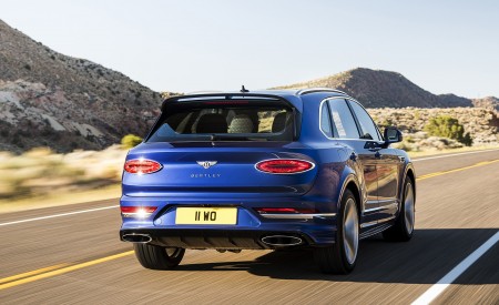 2021 Bentley Bentayga Speed Rear Wallpapers 450x275 (5)
