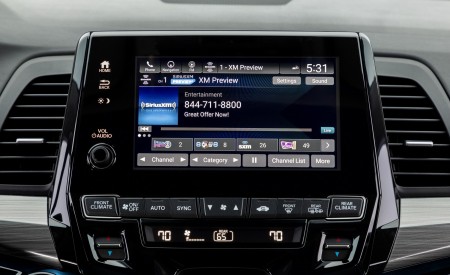 2021 Honda Odyssey Central Console Wallpapers 450x275 (111)