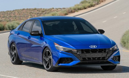 2021 Hyundai Elantra N Line Front Three-Quarter Wallpapers 450x275 (58)