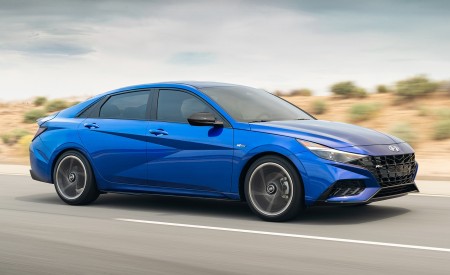 2021 Hyundai Elantra N Line Front Three-Quarter Wallpapers 450x275 (50)