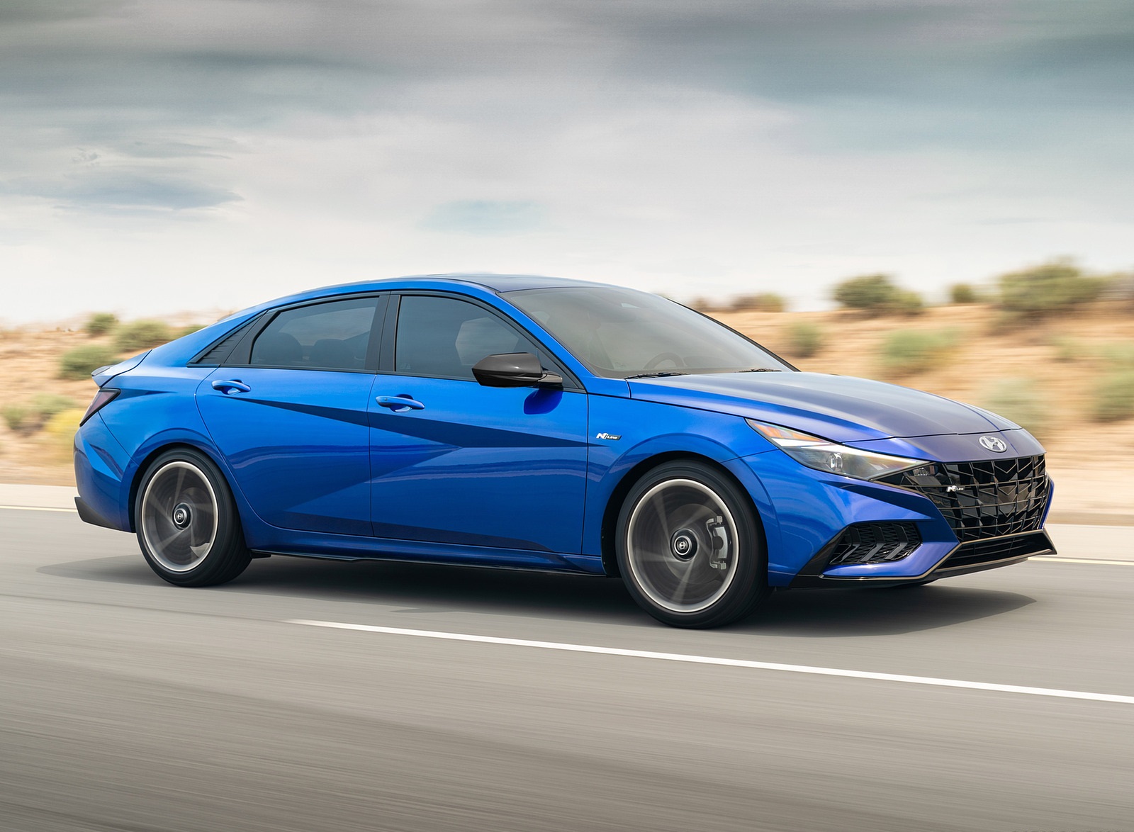 2021 Hyundai Elantra N Line Front Three-Quarter Wallpapers (4)