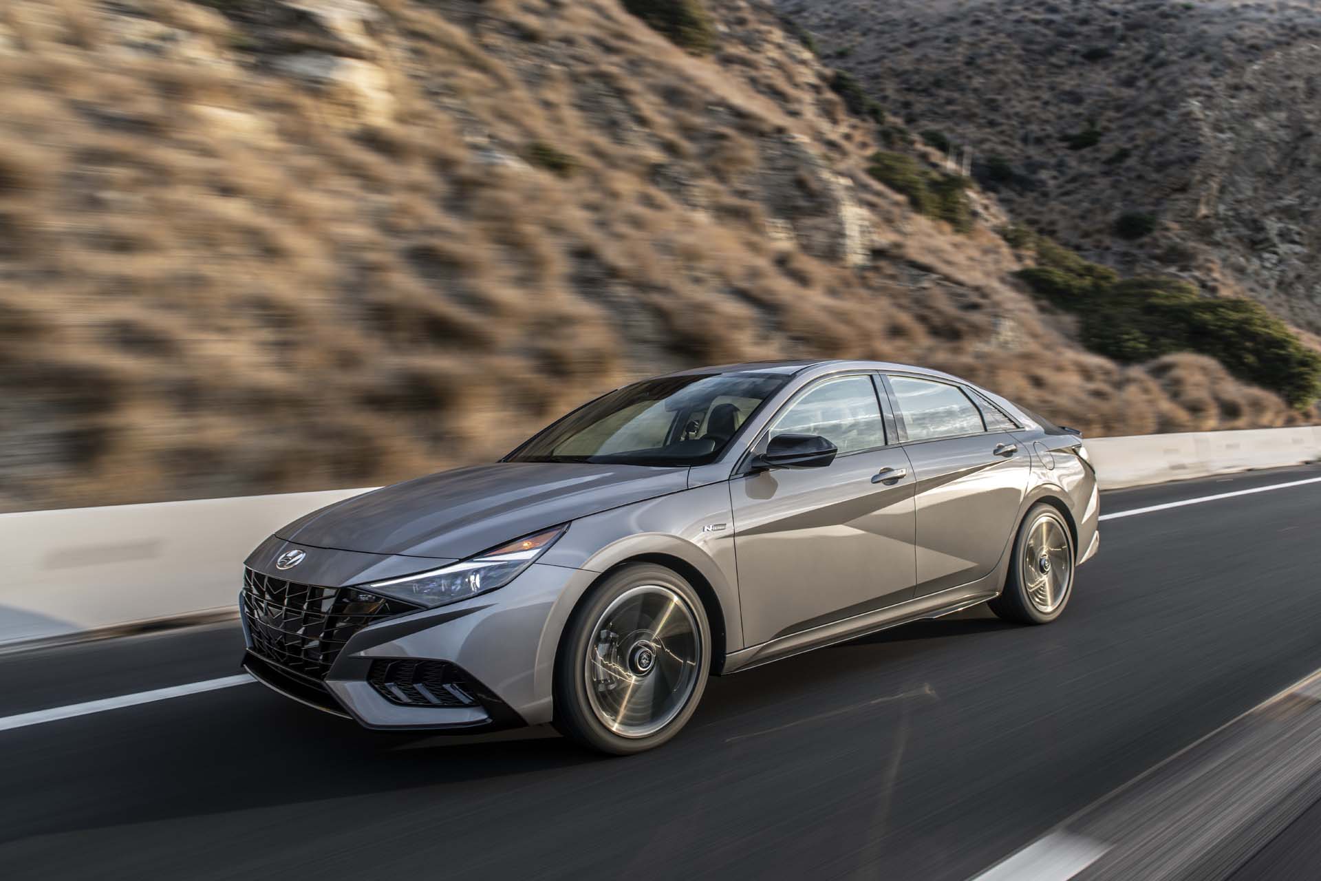 2021 Hyundai Elantra N Line Front Three-Quarter Wallpapers (2)