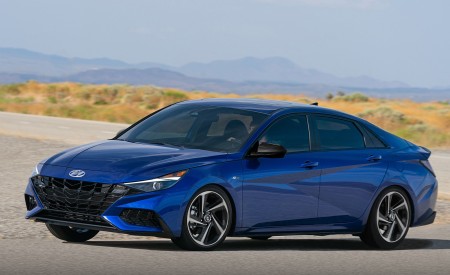 2021 Hyundai Elantra N Line Front Three-Quarter Wallpapers 450x275 (60)