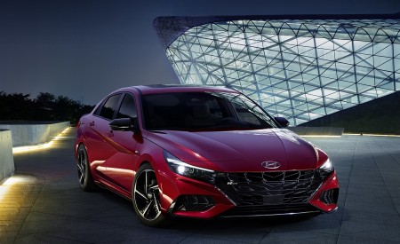 2021 Hyundai Elantra N Line Front Three-Quarter Wallpapers 450x275 (125)