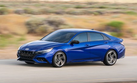 2021 Hyundai Elantra N Line Front Three-Quarter Wallpapers 450x275 (53)