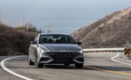 2021 Hyundai Elantra N Line Front Wallpapers 450x275 (3)