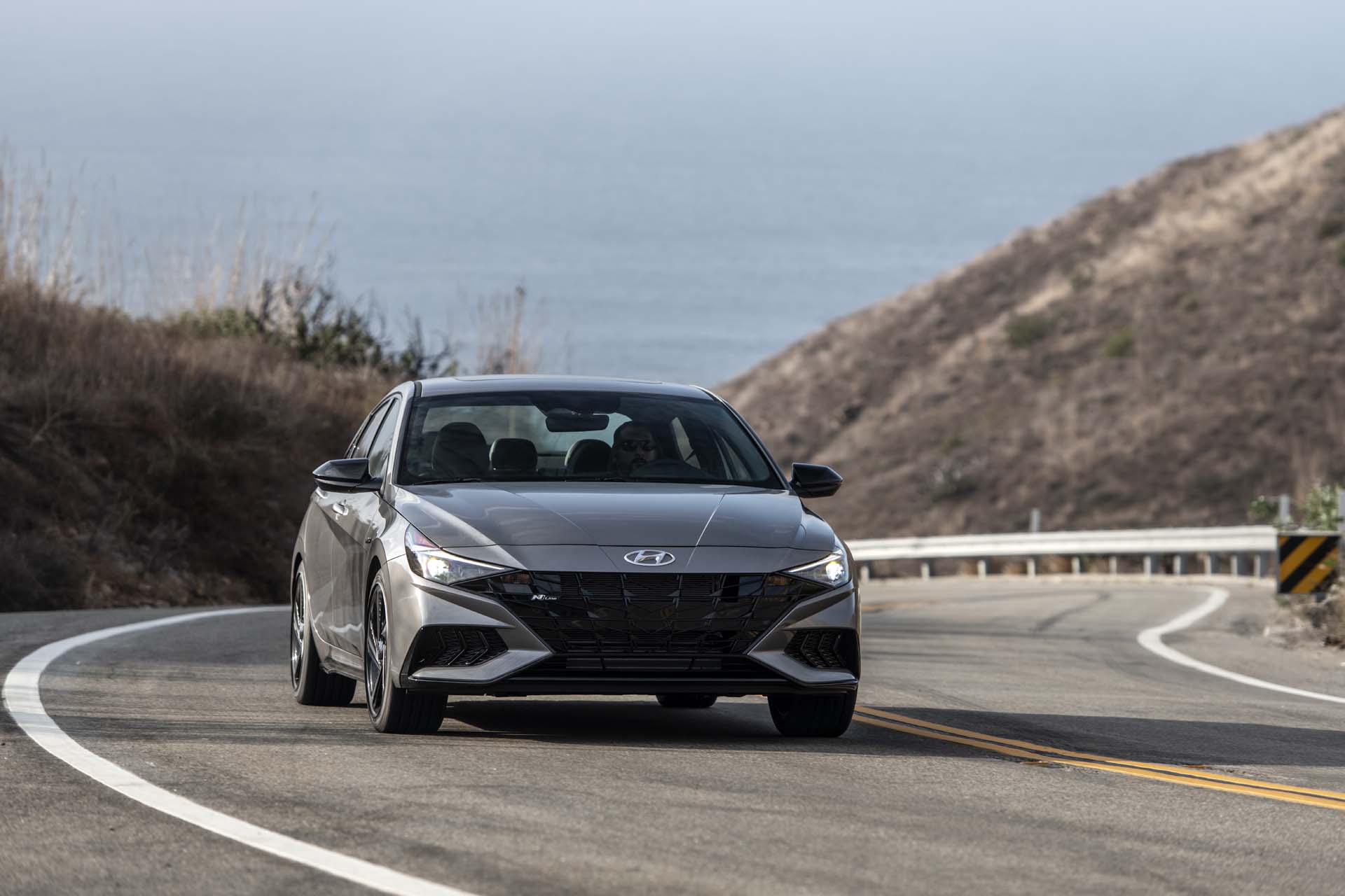 2021 Hyundai Elantra N Line Front Wallpapers (3)