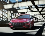 2021 Hyundai Elantra N Line Front Wallpapers 150x120