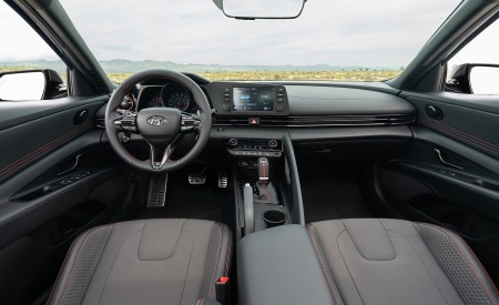 2021 Hyundai Elantra N Line Interior Cockpit Wallpapers 450x275 (96)