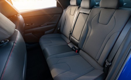 2021 Hyundai Elantra N Line Interior Rear Seats Wallpapers 450x275 (118)