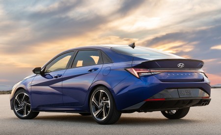 2021 Hyundai Elantra N Line Rear Three-Quarter Wallpapers 450x275 (67)