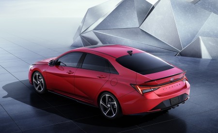2021 Hyundai Elantra N Line Rear Three-Quarter Wallpapers 450x275 (128)