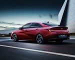 2021 Hyundai Elantra N Line Rear Three-Quarter Wallpapers 150x120